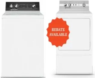 Side by Side Washer & Dryer Set